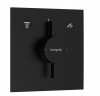 Hansgrohe DuoTurn E Bateria z mieszaczem do 2 odbiorników, podtynkowa czarny mat 75417670
